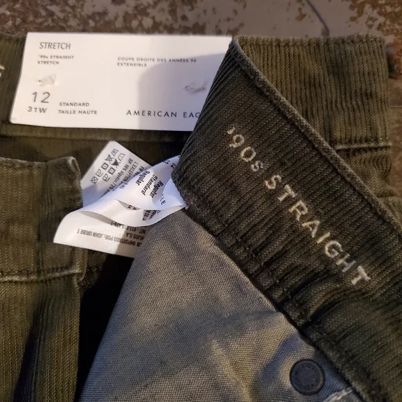 American Eagle Outfitters Green Relaxed Jeans - Picture 4 of 4